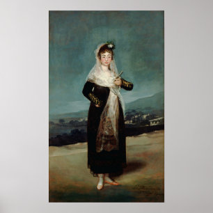 Póster Goya - Marquesa De Santiago 1804