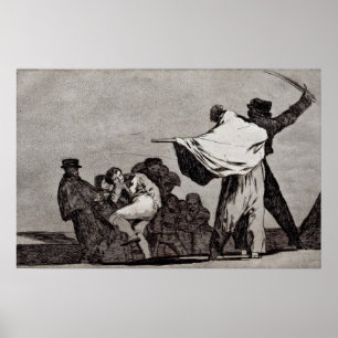 Póster Goya - Muy conocida locura