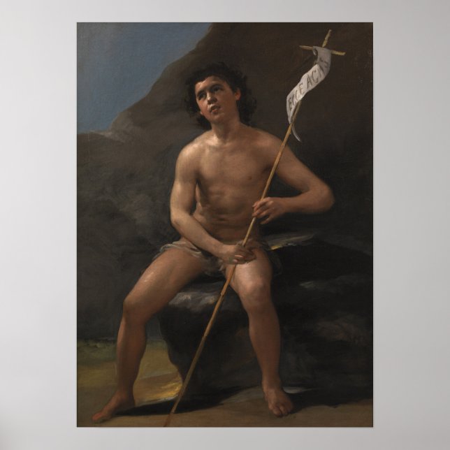 Póster Goya - Outside Of St. John Baptist In Desert 1810 (Frente)