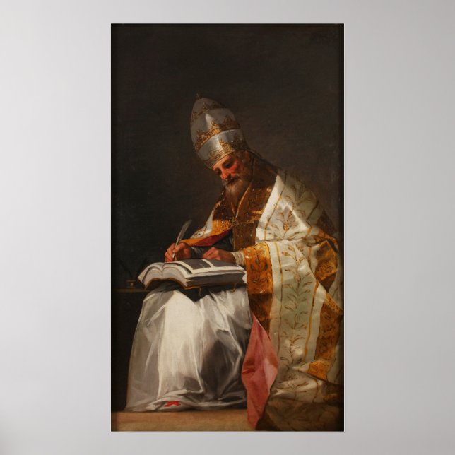 Póster Goya - San Gregorio Magno 1797 (Frente)
