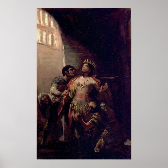 Póster Goya - St Hermenegild En Prisión (Frente)