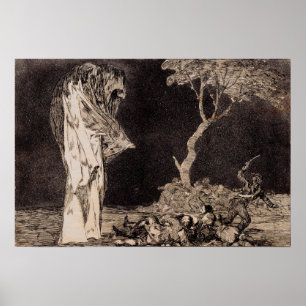 Póster Goya - Temerosa locura
