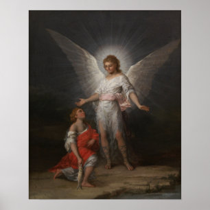 Póster Goya - Tobías y el ángel 1787