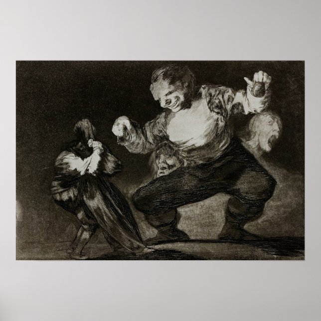 Póster Goya - Tonto 1823 (Frente)