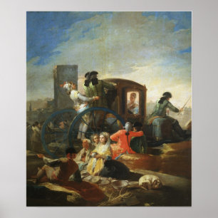 Póster Goya - Vendedor de la vajilla 1779