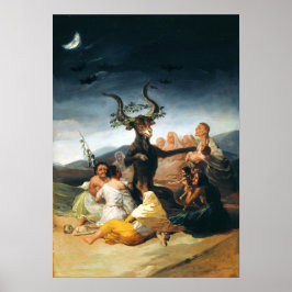 Póster Goya Witches Sabbath Poster