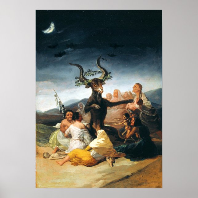 Póster Goya Witches Sabbath Poster (Frente)