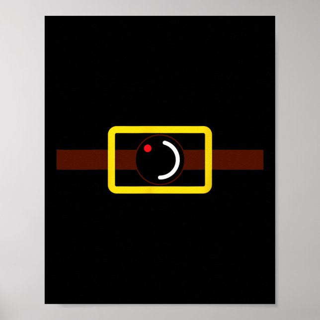 Póster Grabación de vídeo secreto Funny Costo de la cámar (Frente)