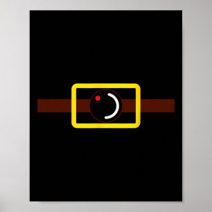 Póster Grabación de vídeo secreto Funny Costo de la cámar