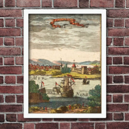 Póster Grabado de la Antigüedad St. Augustine Florida 168