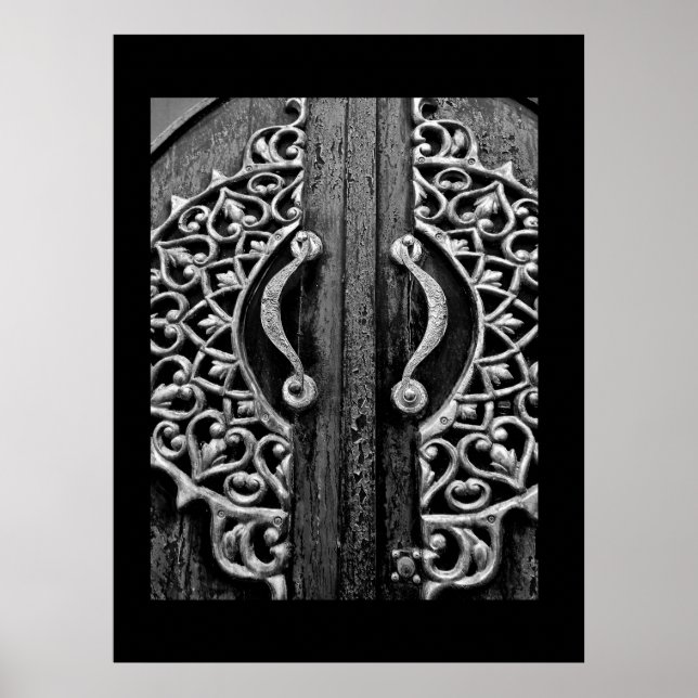 Póster Grabado de madera (Frente)