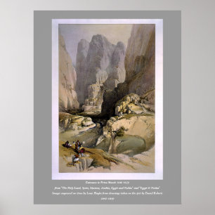 Póster Grabado en piedra por Louis Haghe
