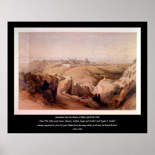 Póster Grabado en piedra por Louis Haghe