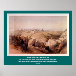 Póster Grabado en piedra por Louis Haghe