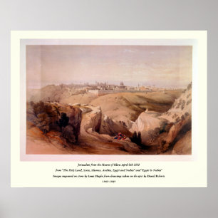 Póster Grabado en piedra por Louis Haghe