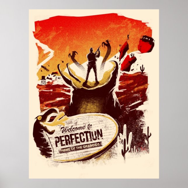 Póster Graboides (Frente)