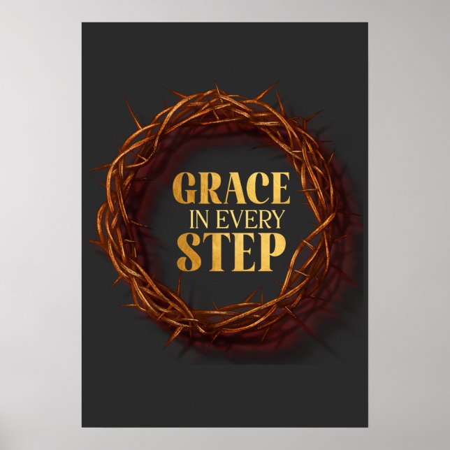 Póster Grace in Every Step (Frente)