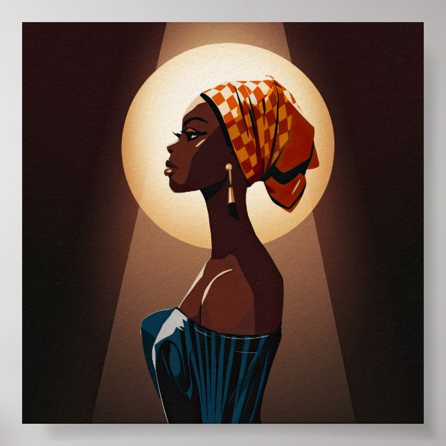 Póster Grace in Light: Un retrato de belleza y fuerza (Frente)