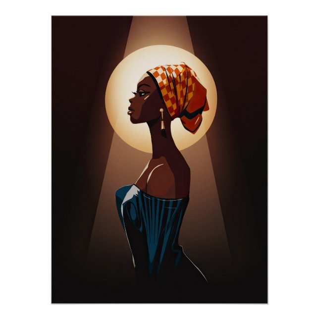 Póster Grace in Light: Un retrato de belleza y fuerza (Anverso)