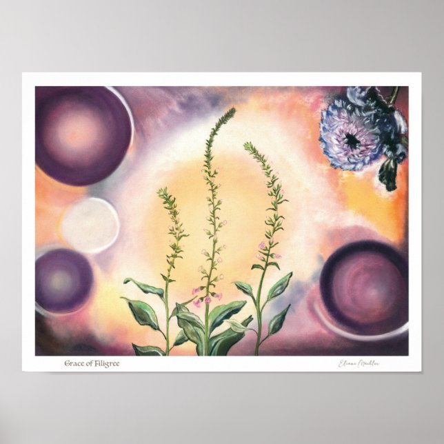 Póster Grace of Filigree - Edler Kunstdruck  (Frente)