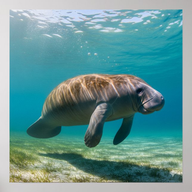 Póster Graceful Manatee (Frente)