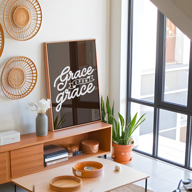 Póster Gracia cristiana marrón campesina en gracia (Subido por el creador)