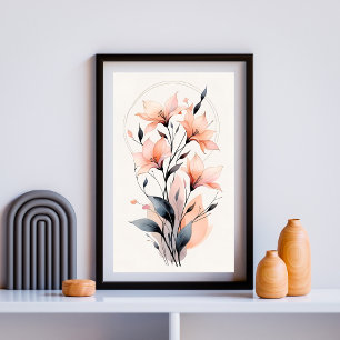 Póster Gracia de Flor Celestial