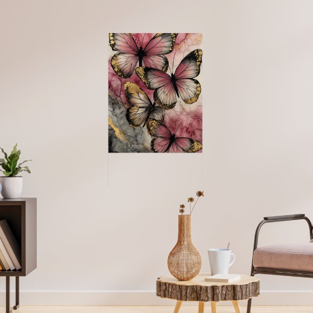 Póster Gracia de mariposa (Salón 3)