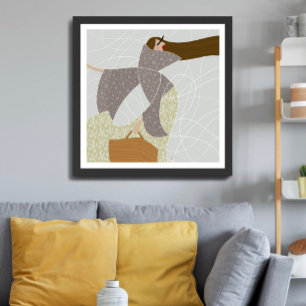 Póster Gracia en Corrientes Caóticas Arte de Moda Glam