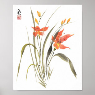 Póster Gracia Escarlata