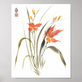 Póster Gracia Escarlata