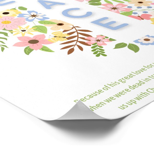 Póster Gracia y Misericordia (Esquina)