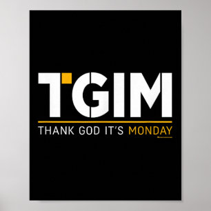 Póster Gracias a Dios, Es Lunes_ Un Giro Divertido En El 