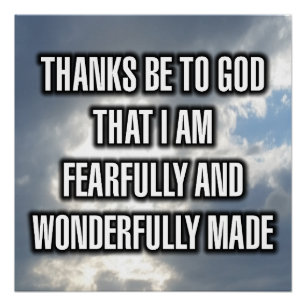 Póster Gracias a Dios Que Soy Temible Y...