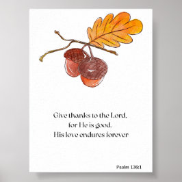 Póster Gracias a Lord Print