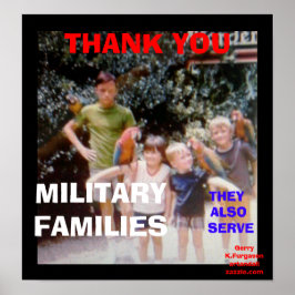 PÓSTER GRACIAS IMPRIMIR FAMILIAS MILITARES