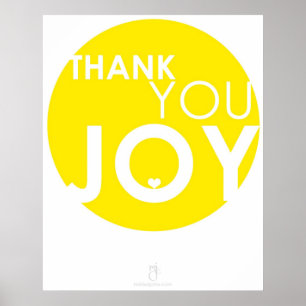 Póster gracias JOY