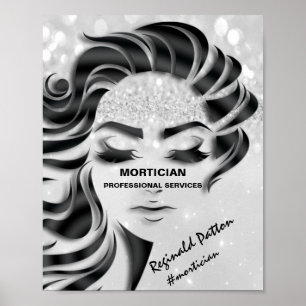 Póster Gracias Morticius Studio Eyelash Silver Gray