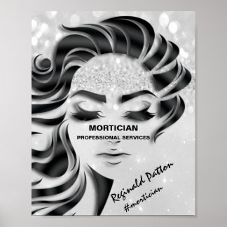 Póster Gracias Morticius Studio Eyelash Silver Gray