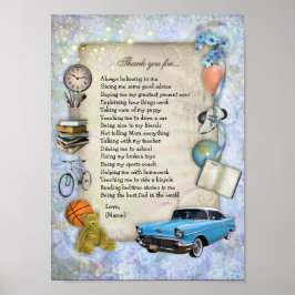 Póster Gracias papá Poster