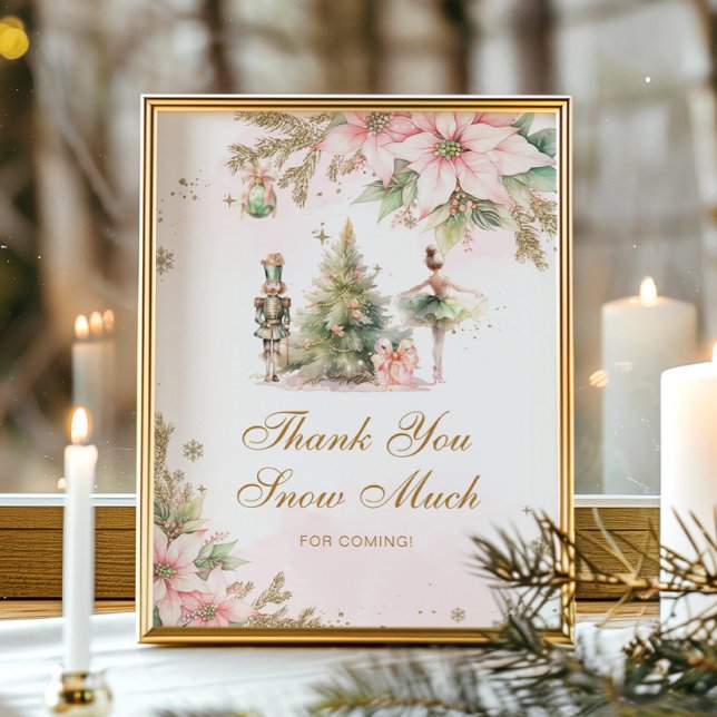 Póster Gracias por la nieve mucho cumpleaños de Winter On (Subido por el creador)