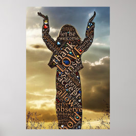 Póster Gracias, Poster Gratitude