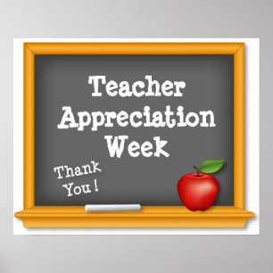 Póster Gracias! Semana del profesor