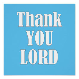 PÓSTER GRACIAS, SEÑOR,