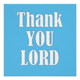 PÓSTER GRACIAS, SEÑOR,