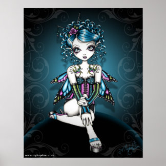 Póster "Gracie" Cura Gótica Tragar Tattoo Hada de Tatuaje