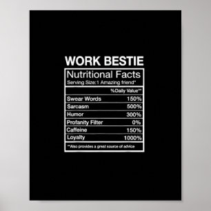 Póster Graciosa definición del trabajo bono, graciosa tra