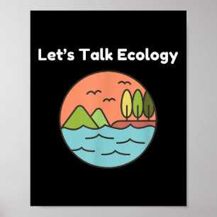 Póster Graciosa Ecología Ecológica Protección Ambiental L
