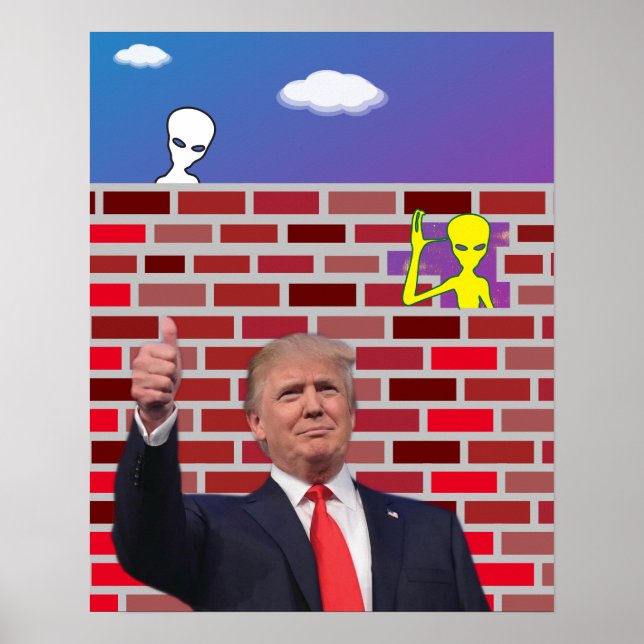 Póster Graciosa mordaza de inmigrante indocumentado 😂 OV (Frente)