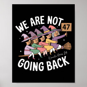 Póster Graciosas brujas de café que no vamos a volver